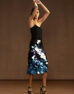 Cynthia Rowley Aurora Skirt NGTSKY New