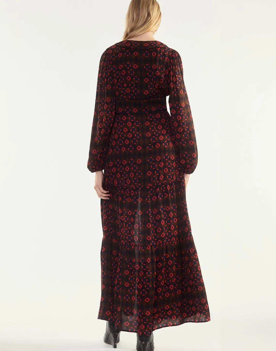 Cynthia Rowley Autumn Maxi Dress GEOBLRD Fashion