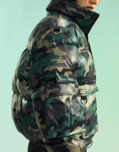 Cynthia Rowley Backcountry Puffer Jacket GRNCAM Fashion