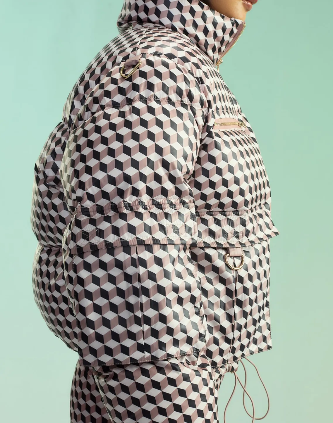 Cynthia Rowley Backcountry Puffer Jacket TPMUL Hot