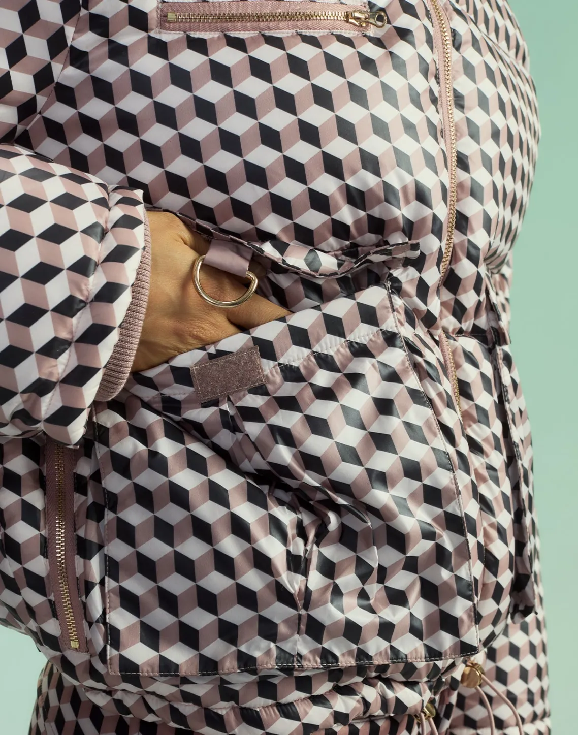 Cynthia Rowley Backcountry Puffer Jacket TPMUL Hot