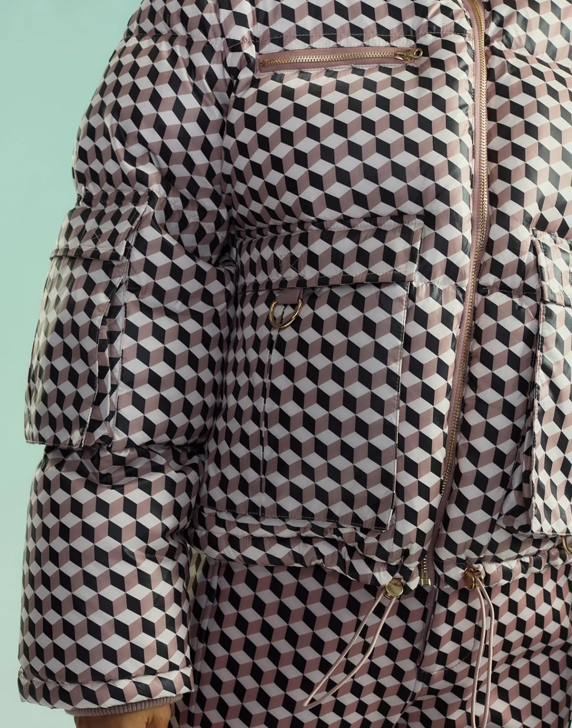 Cynthia Rowley Backcountry Puffer Jacket TPMUL Hot