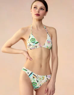 Cynthia Rowley Baia Bikini Bottoms WHTFL Sale