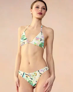 Cynthia Rowley Baia Bikini Bottoms WHTFL Sale