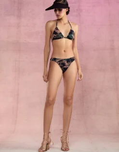 Cynthia Rowley Baia Bikini Top GRNCAM Sale