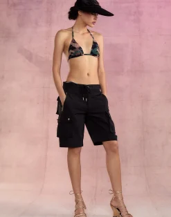 Cynthia Rowley Baia Bikini Top GRNCAM Sale