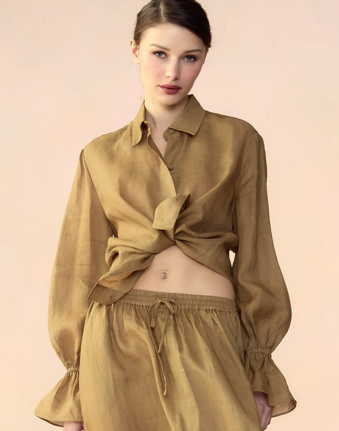 Cynthia Rowley Baleira Blouse GLDYLW Best