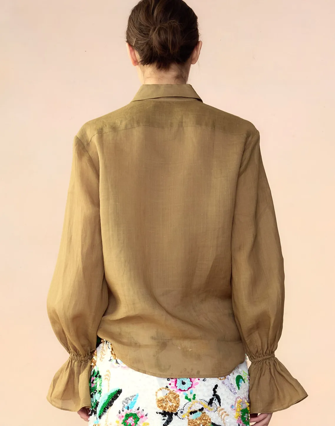 Cynthia Rowley Baleira Blouse GLDYLW Best