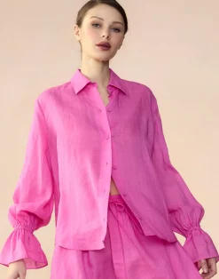 Cynthia Rowley Baleira Blouse HTPNK Best