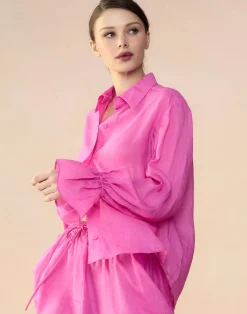 Cynthia Rowley Baleira Blouse HTPNK Best