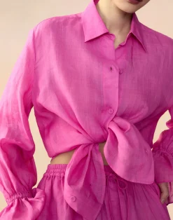 Cynthia Rowley Baleira Blouse HTPNK Best