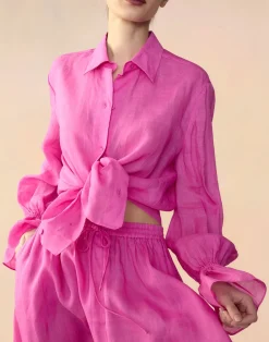 Cynthia Rowley Baleira Blouse HTPNK Best