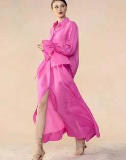 Cynthia Rowley Baleira Skirt HTPNK Hot