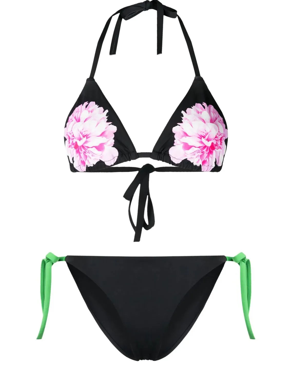 Cynthia Rowley Becca String Bikini Bottom BLACK Clearance