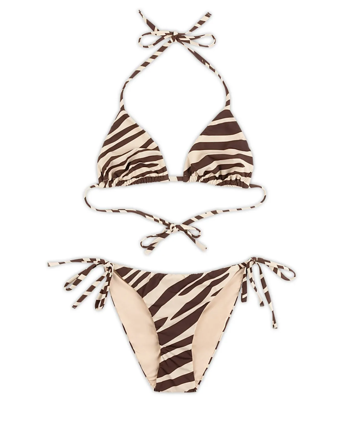 Cynthia Rowley Bella Bikini Bottom ZEBRA Outlet