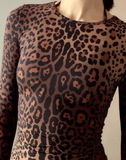 Cynthia Rowley Bella Rashguard LEOPD New