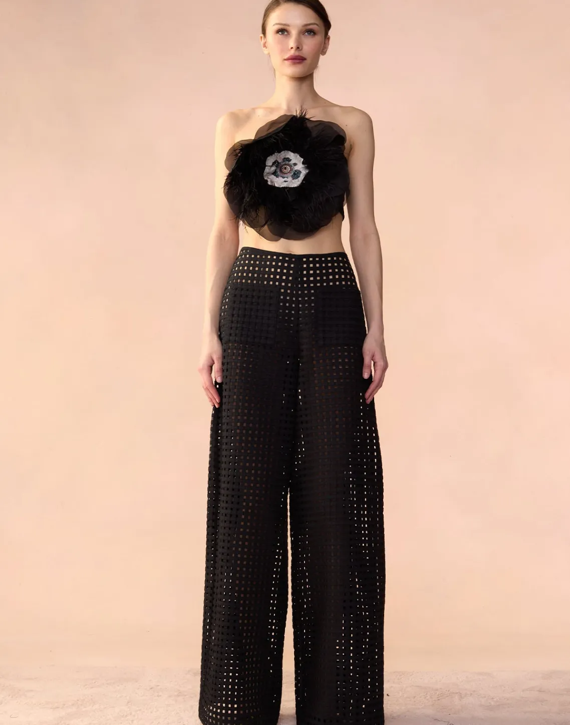 Cynthia Rowley Birdcage Pants BLACK Best