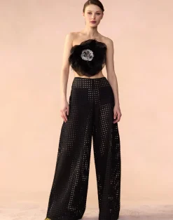 Cynthia Rowley Birdcage Pants BLACK Best