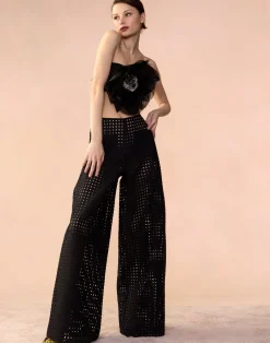 Cynthia Rowley Birdcage Pants BLACK Best