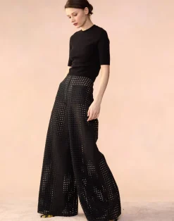 Cynthia Rowley Birdcage Pants BLACK Best
