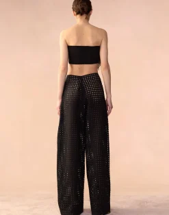 Cynthia Rowley Birdcage Pants BLACK Best