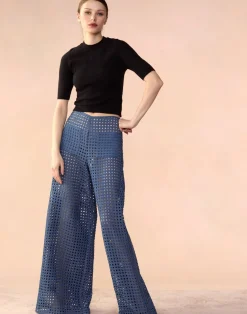 Cynthia Rowley Birdcage Pants Denim Outlet