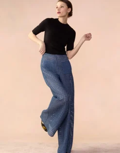 Cynthia Rowley Birdcage Pants Denim Outlet