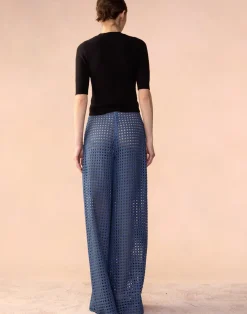 Cynthia Rowley Birdcage Pants Denim Outlet