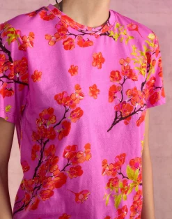 Cynthia Rowley Bloom Tee PNKCHR Online