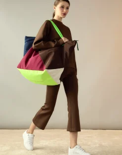 Cynthia Rowley Bonded Active Pant Brown Outlet