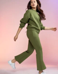 Cynthia Rowley Bonded Active Pant DRKGR Online