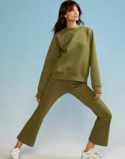 Cynthia Rowley Bonded Active Pant DRKGR Online