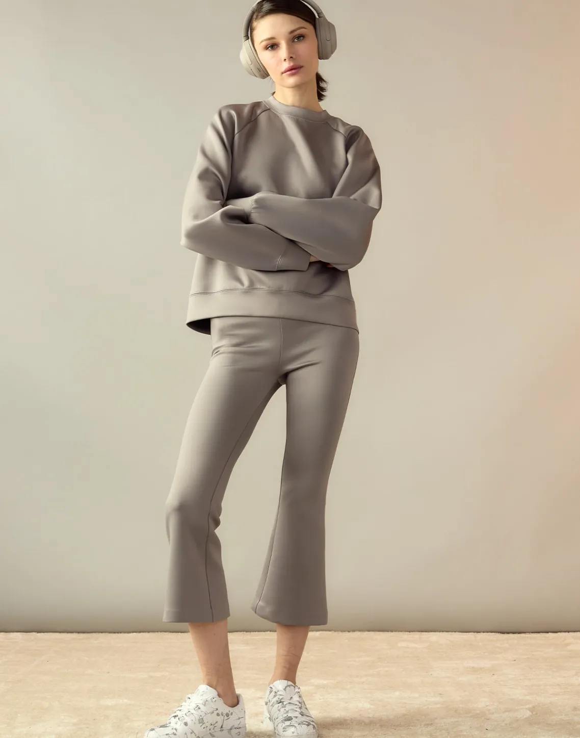 Cynthia Rowley Bonded Active Pant GRAY Best