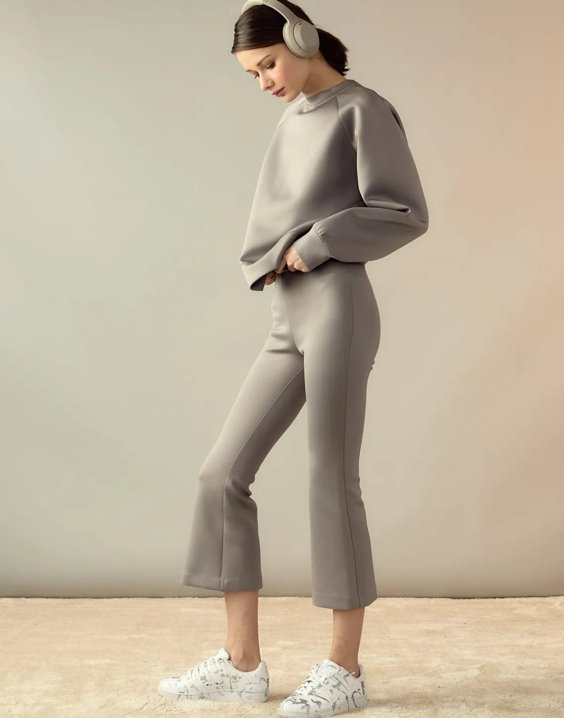 Cynthia Rowley Bonded Active Pant GRAY Best