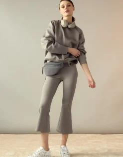 Cynthia Rowley Bonded Active Pant GRAY Best