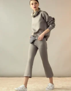 Cynthia Rowley Bonded Active Pant GRAY Best