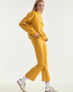 Cynthia Rowley Bonded Active Pant GLDYLW Outlet