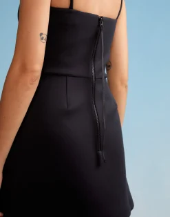 Cynthia Rowley Bonded Basics Dress BLACK Online
