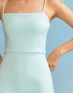 Cynthia Rowley Bonded Basics Dress BLUE Fashion