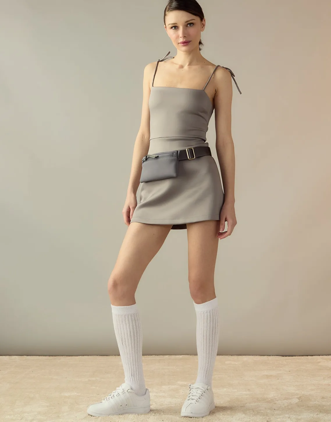 Cynthia Rowley Bonded Basics Dress GRAY Best
