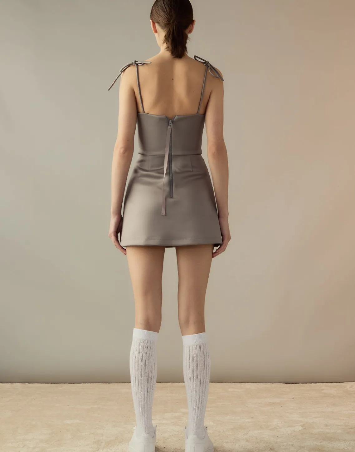 Cynthia Rowley Bonded Basics Dress GRAY Best