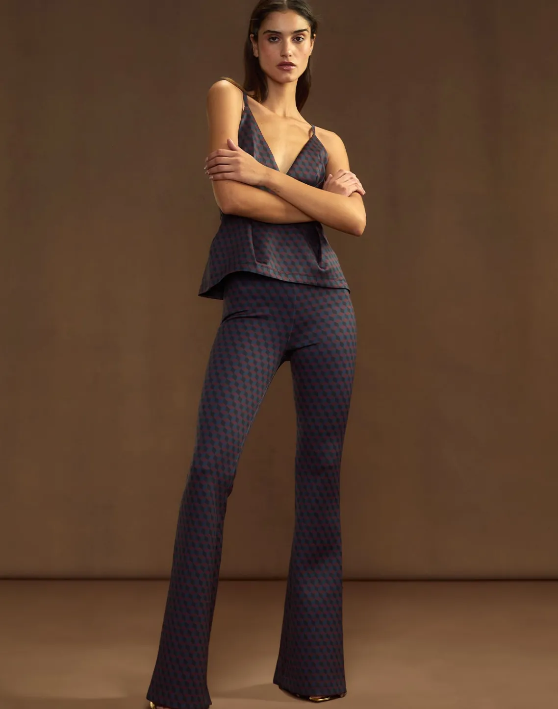 Cynthia Rowley Bonded Fit and Flare Pant NABUR Online