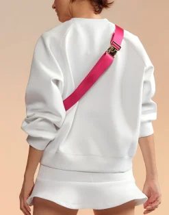 Cynthia Rowley Bonded Mini Skirt White Discount