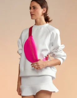 Cynthia Rowley Bonded Mini Skirt White Discount