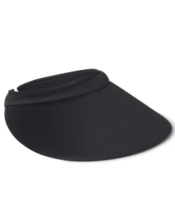 Cynthia Rowley Bonded Visor BLACK Clearance