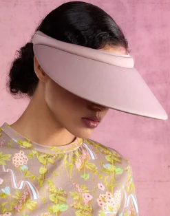 Cynthia Rowley Bonded Visor CAMEL Outlet