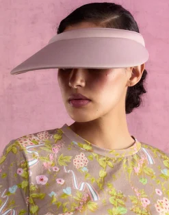 Cynthia Rowley Bonded Visor CAMEL Outlet