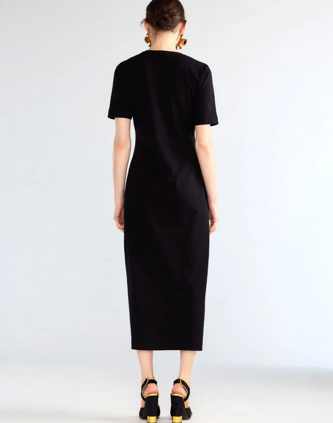 Cynthia Rowley Bouquet Ribbon Tee Dress BLKFL Online