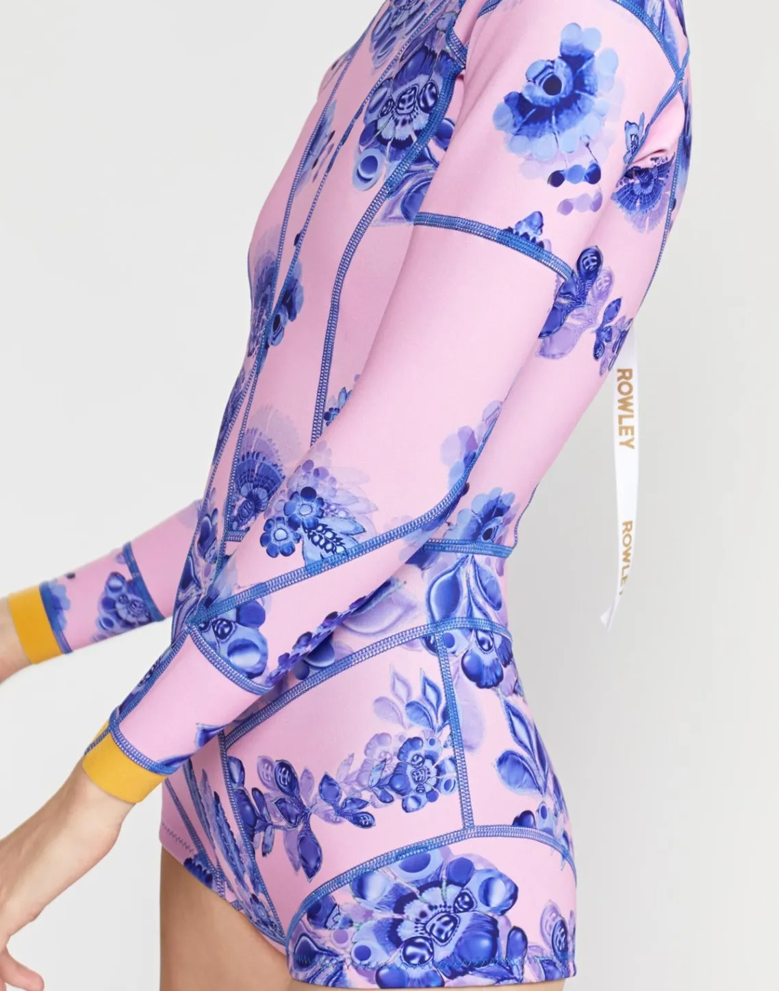 Cynthia Rowley Bowie Floral Wetsuit PNKBL Hot