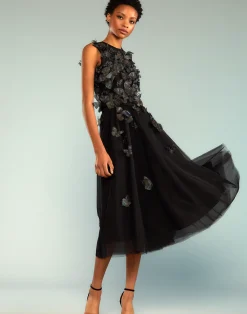 Cynthia Rowley Butterfly Tulle Skirt BLACK Online